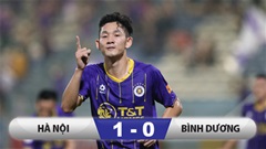 Kết quả Hà Nội 1–0 Bình Dương: Sau 4 trận hoà, Hà Nội đã biết thắng